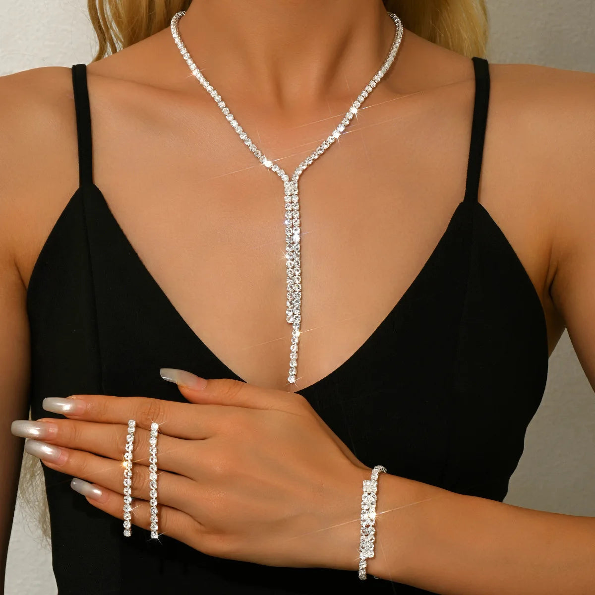 Parure de Bijoux Géométrique - Rock Chic